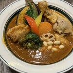 Rojiura Curry SAMURAI. - 侍まつり　豚角煮、チキン1/2トッピング2種類