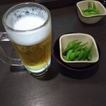 Yamano Saru - 飲み放題　ビール　枝豆