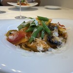 クイ クッチーナ イタリアーナ - ラタトューユみたいなパスタ