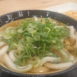 丸亀製麺 - かけうどん(並) ¥390