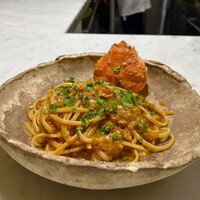 Maison DIA Mizuguchi - 北海道　セイコガニのトマトソースパスタ