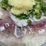 活あじ丼 内浦 - 