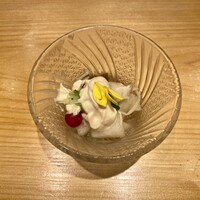 上野 榮 - きのこと梨の白あえ