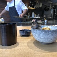 ニュー松坂 西宮北口店 - 特製ガーリックライスに変更