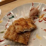 鮨 しゅん輔 - 松島の大穴子の炙りです