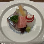 やす多” - 平目、アオリイカ，縞鯵、本鮪鎌トロ