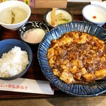 もんごい麻婆飯店 - 始まりの四川麻婆豆腐杏仁セット