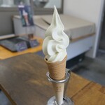 真壁豆富店 - （2023/8月）秘伝豆豆乳ソフト