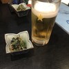 小島 - 生とお通しのお浸し
