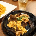 Chainizu Bisutoro Kagari - 豚肉ときくらげ玉子の炒め(小皿)