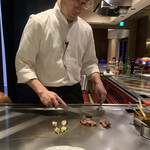 銀座鉄板焼き 肉一凛宮 - 