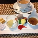 オーベルジュ - デザート多種盛り