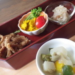 福家CAFE - 福家弁当（おかず）