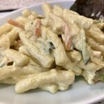 串カツ田中 柏西口店 - カレー風味マカロニサラダ¥290円です♬