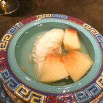 仁修樓 - 桃と杏仁豆腐