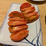 喜平 - 冷しトマト。おじさんの嗜み。