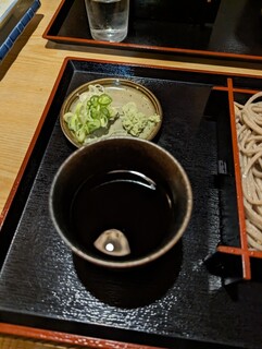 Kihei - キリッとした蕎麦つゆ。