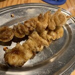 大衆酒場 福山バット - とり皮串