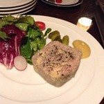 オステリアプリムール - 鳥とフォアグラのパテ　2013.Oct