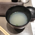 立食い鮨 鮨川 - お椀