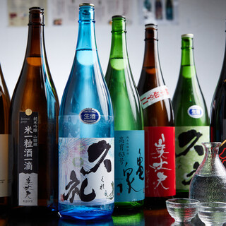 高知直送的限定日本酒、烧酒、果酒。只有在这里才能喝到的酒