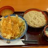 Tendon Tenya - 天丼 小そば (税込)840円 (2023.09.23)