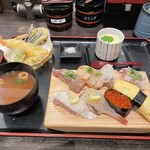 寿し一貫 - 炙りランチ　1400円