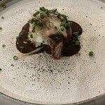 バルーン - 鰹と焦がし玉ねぎのムース