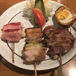 Kushidouraku Niwaka - 1巡目（肉類）