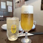 Ichimi Reirei - 角ハイボール590円　生ビール590円