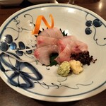 青井はなや - 南洋カイワリの刺し身