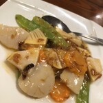 中国飯店 - 帆立と竹の子のXO醬