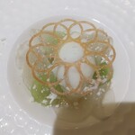 シェ ケンタロウ - デザート（真上から）