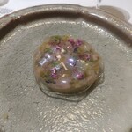 シェ ケンタロウ - アミューズ：鰯とジャガイモ