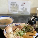 らー麺　Do・Ni・Bo - 煮干し油そば（味玉入り）780円