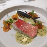 シェ ケンタロウ - メインⅠ：金目鯛とオマール海老