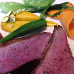 イザイ - フランス産バルバリー鴨のロティ