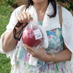 道の駅 いなかだて 弥生の里 - 重さ１Ｋｇ近くある巨大リンゴが２００円！！！でした。