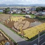 道の駅 いなかだて 弥生の里 - こちらも役場の６階から