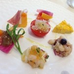 アルティスタ， - 前菜盛りあわせ（ランチ）