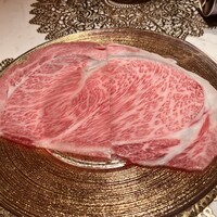 炭和食かなうS 特別室 - 最高峰 松坂牛サーロインしゃぶしゃぶ