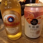 Te Dutsumi Shou Rompou Toniku Juugyouza Shao Shendon - 青島ビール プレミアム、台湾ビール ライチ