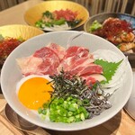 個室 馬刺し肉寿司 たてがみ - 