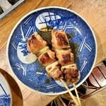 炭火焼鳥 きち蔵 - ねぎま 2本