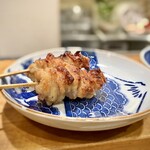 炭火焼鳥 きち蔵 - 皮 2本