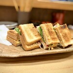 炭火焼鳥 きち蔵 - 玉子サンド