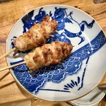 炭火焼鳥 きち蔵 - せせり 2本