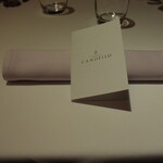 リストランテ カノフィーロ - ２０２３年９月２３日のテーブルセット