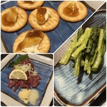 酔来処 - 馬刺し・カナッペ・野沢菜