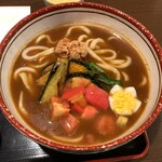 Nsugi Chaya - 夏野菜スパイスカレーうどん【2023.9】
